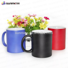sublimation colour change mug, high quality ceramic mug factory direct supply